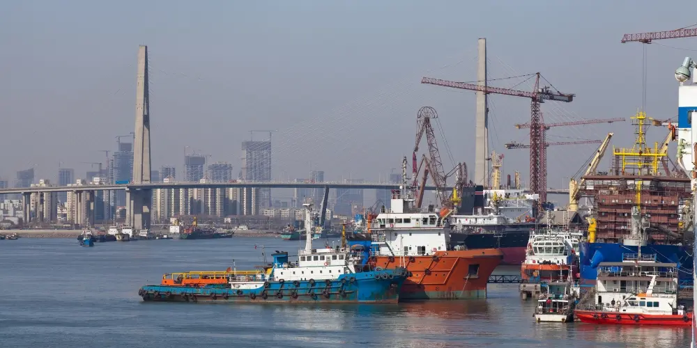 Main Port Areas and Terminals