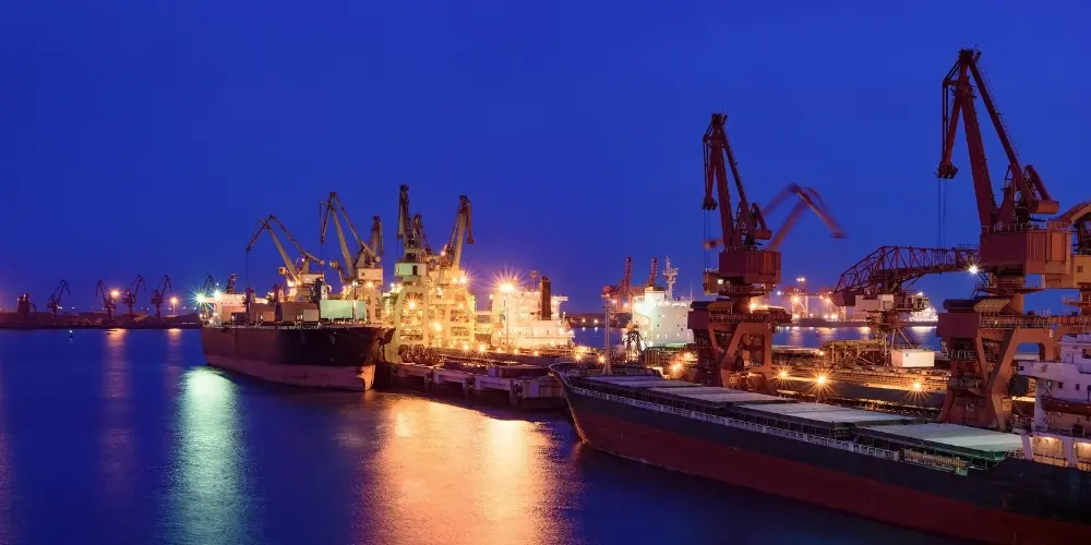 Major Bulk Commodities Handled